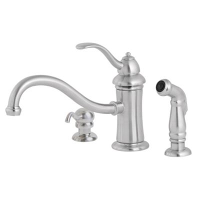 Stainless Steel Marielle 1 Handle Kitchen Faucet GT34 PTSS