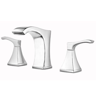 Polished Chrome Venturi Widespread Bath Faucet Lf 049 Vncc