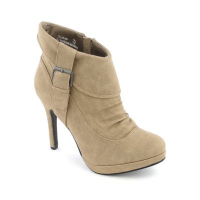 Anne Michelle Villain-09N womens platform high heel ankle boot