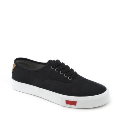 Levi's Jordy mens black and white casual lace up sneaker