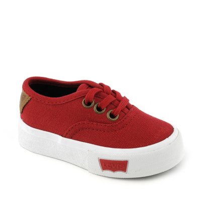 Levi's Jordy red toddler kids shoes