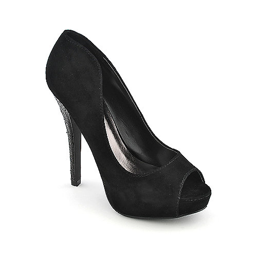 Delicious Haul-S black platform high heel dress shoe