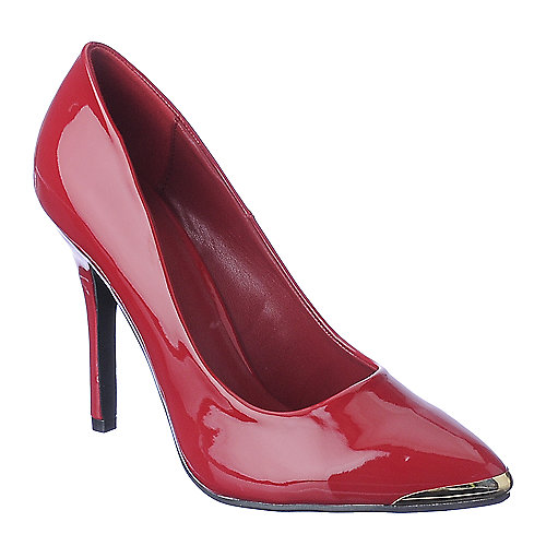 Shiekh Womens Daber-S Red Singel Sole Pump | Shiekh Shoes