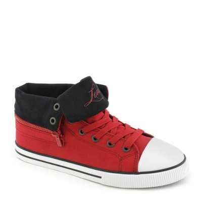 Levi's Casual Fold-Over Red Canvas Sneaker For Women At Shiekh Shoes