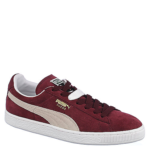 Puma Suede Classic+ Men's Burgundy Casual Lace-Up Sneakers | Shiekh Shoes