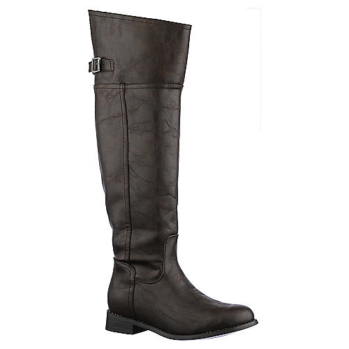 Breckelle's Rider-82 Women's Brown Riding Boot | Shiekh Shoes
