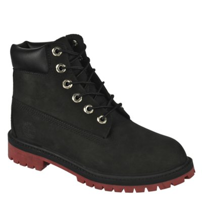 Timberland AF 6 Inch Youth Black Work Boot | Shiekh Shoes