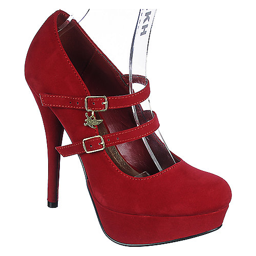Shiekh Stephy-S Women's Red Platform High Heel | Shiekh Shoes