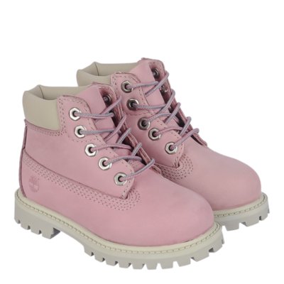 Timberland 6 IN Prem Toddler Pink Boots | Shiekh Shoes