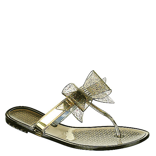 Bamboo Claire-28 Women's Gold Thong Sandal | Shiekh Shoes