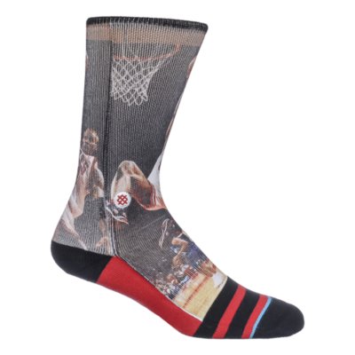 Stance Dennis Rodman Chicago Bulls Men's Black/Red Socks | Shiekh Shoes