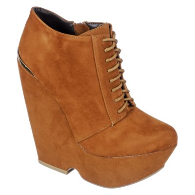 bamboo wedge booties