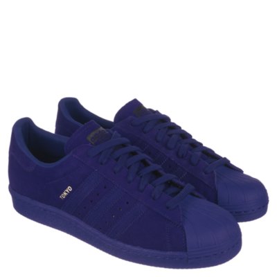 adidas Superstar 80s City Series Men's Blue Casual Lace Up Sneaker | Shiekh Shoes