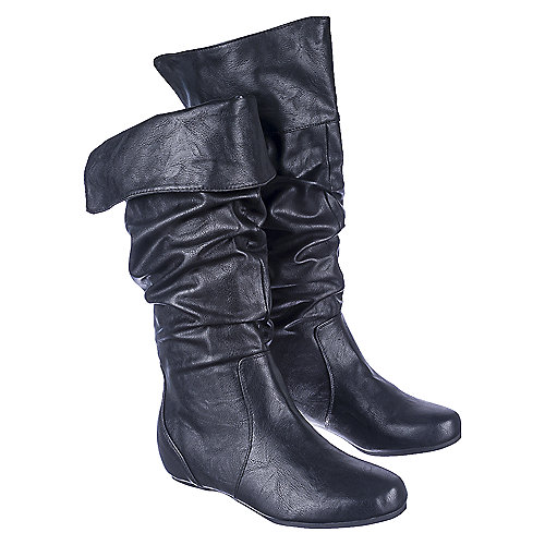 Soda Tail-H Women's Black Mid-Calf Boots | Shiekh Shoes