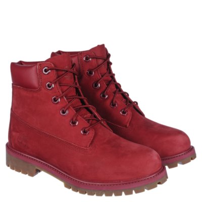 Timberland 6 IN Prem Women's Red Casual Ankle Boot | Shiekh Shoes