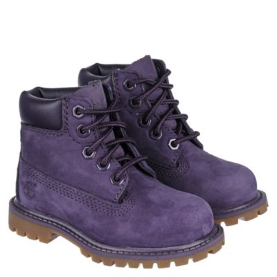 Timberland 6 IN Prem Toddler Purple Boots | Shiekh Shoes