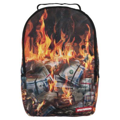 Sprayground Fire Money MultiColor Backpack Shiekh Shoes