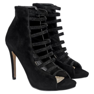 Anne Michelle Perton-84 Women's Black High Heel Dress Shoe | Shiekh Shoes