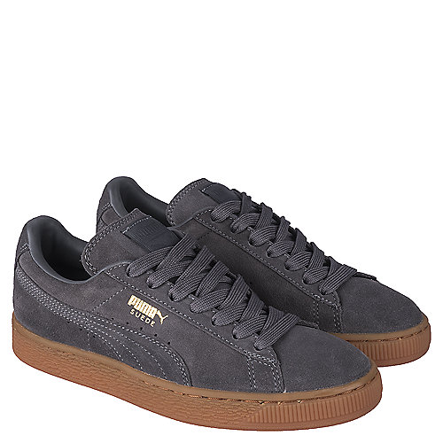 Youth Casual Sneaker Suede Winter Gum Grey | Shiekh Shoes