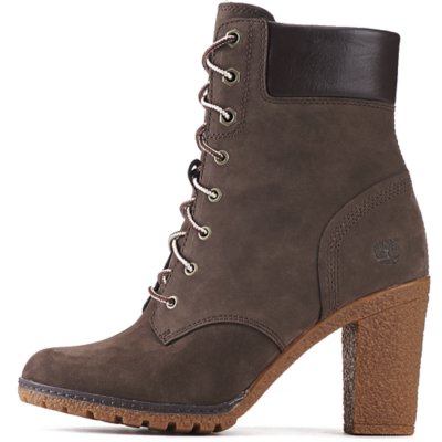 Timberland Glancy 6 IN Women's Brown Low Heel Ankle Boots | Shiekh Shoes