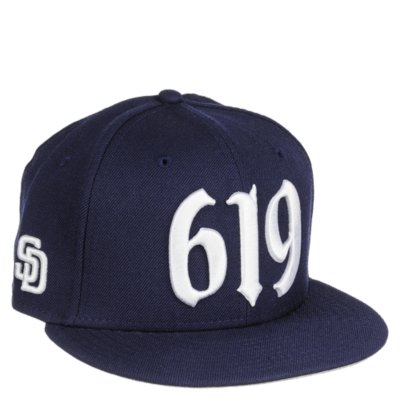 New Era 619 Areacode Men's Navy Fitted Hat | Shiekh Shoes