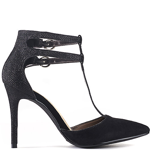 Jenni Rivera Bessy-32A Women's Black High Heel Dress Shoes | Shiekh Shoes
