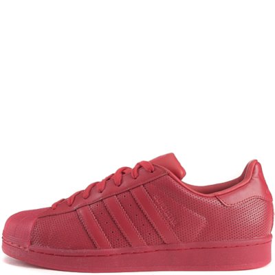 Mens Superstar Adicolor Casual Sneaker Red Shiekh Shoes