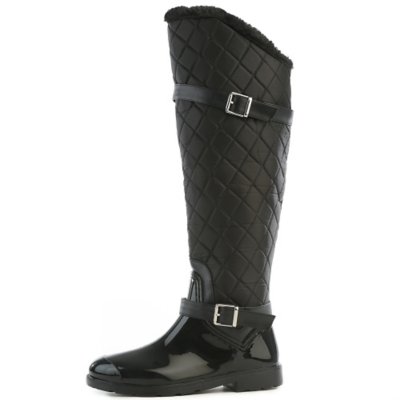 Women's Stormy Fur Rain Boot | Shiekh Shoes