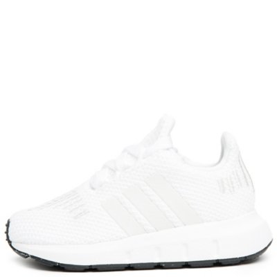 adidas swift run big kid white