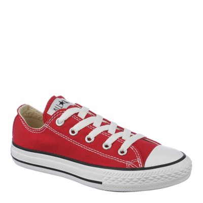 Converse Kids All Star Ox red lace up casual sneaker | Shiekh Shoes