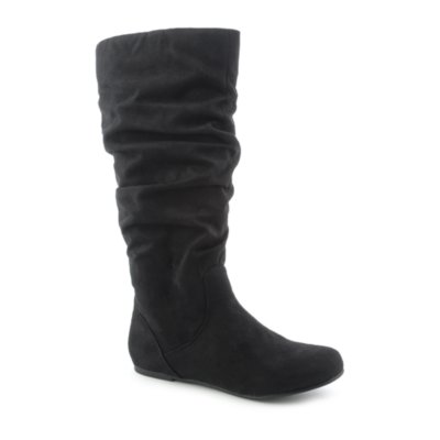 Womens Mid Calf Boots Kalisa-04 | Black Mid Calf Boots at Shiekh Shoes