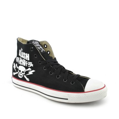 Converse Chuck Taylor The Clash Hi mens black and white lifestyle sneaker