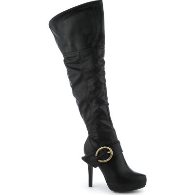 Cleopatra Womens Thigh High Boots Macy | High Heel Boots at Shiekh Shoes