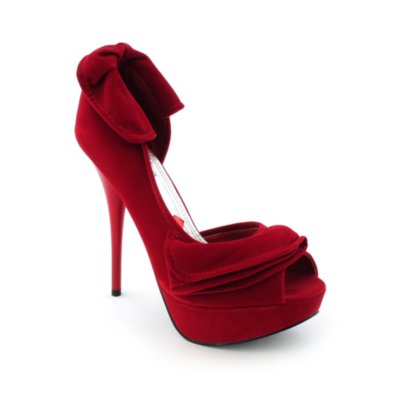 Red Kiss Yuri-FO Womens dress high heel platform pump