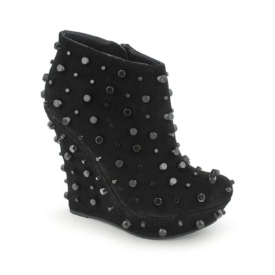 Shiekh AMPM Women's Black Ankle Bootie | Shiekh Shoes