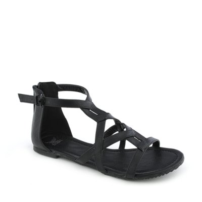 Shiekh 058 womens black gladiator sandal at Shiekh