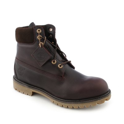 Timberland AF 6 in boot mens burgundy casual boot
