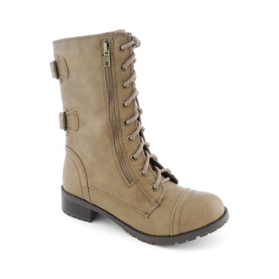 soda white combat boots