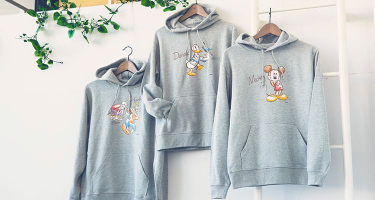 公式 ショップディズニー トレーナー パーカー D Made ディーメイド