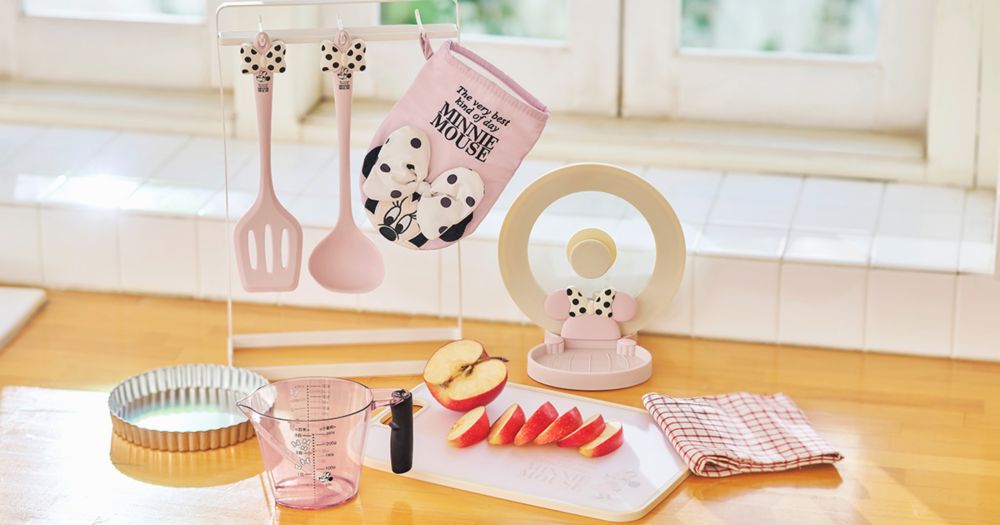 2/6発売］ピンクに水玉リボンがかわいい♡お料理が楽しくなる