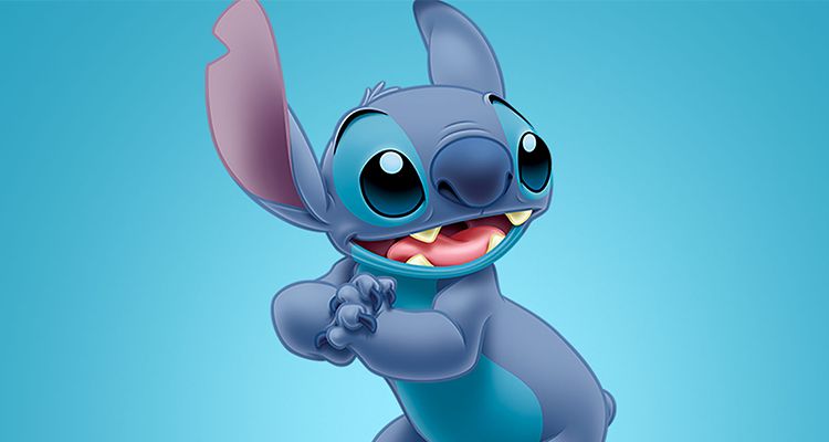 ギフト ディズニー スティッチ STITCH スウェット ブルー 青