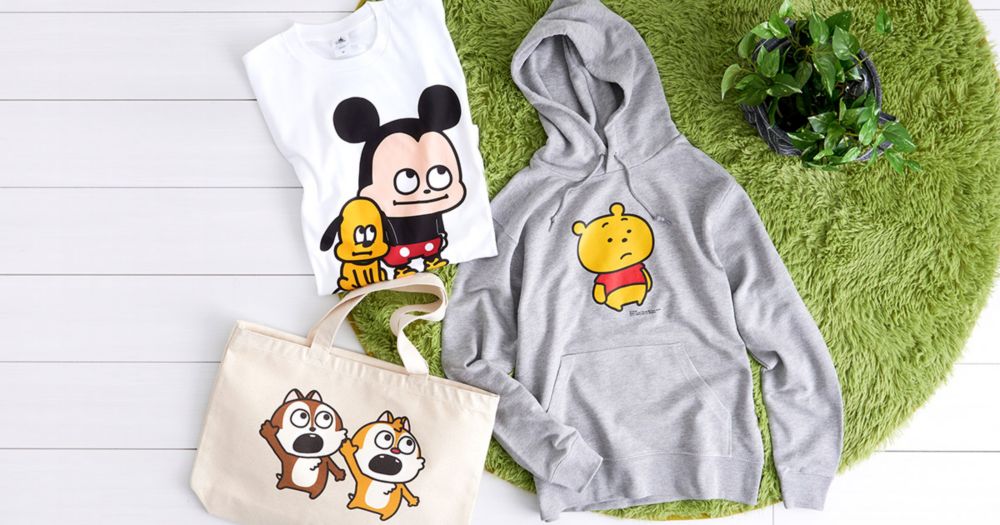 DISNEY☆【D-Made】エコバッグ にしむらゆうじ画♪チップ デール