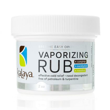 Kalaya Health, Wellness and Beauty at ShopHQ - 002-201 Kalaya Breathe Easy Vaporizing Rub 2 oz