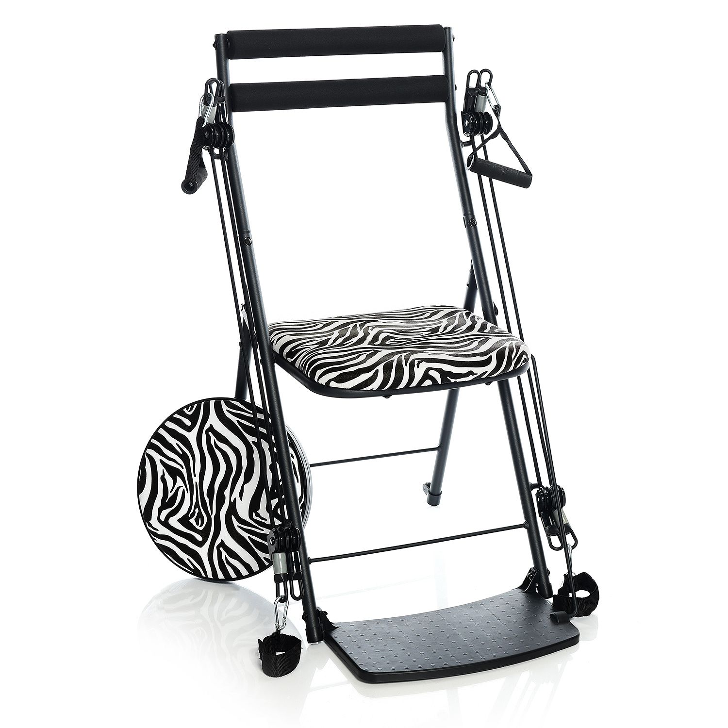 Top Deal Chair Gym Deluxe w/ Twister Seat, 5 Workout DVDs