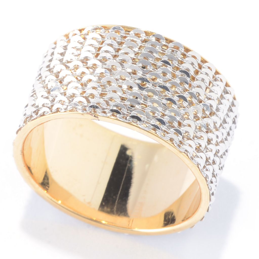 Stefano Oro 14K Gold 20th Anniversary Choice of Length Setoso Bracelet ...