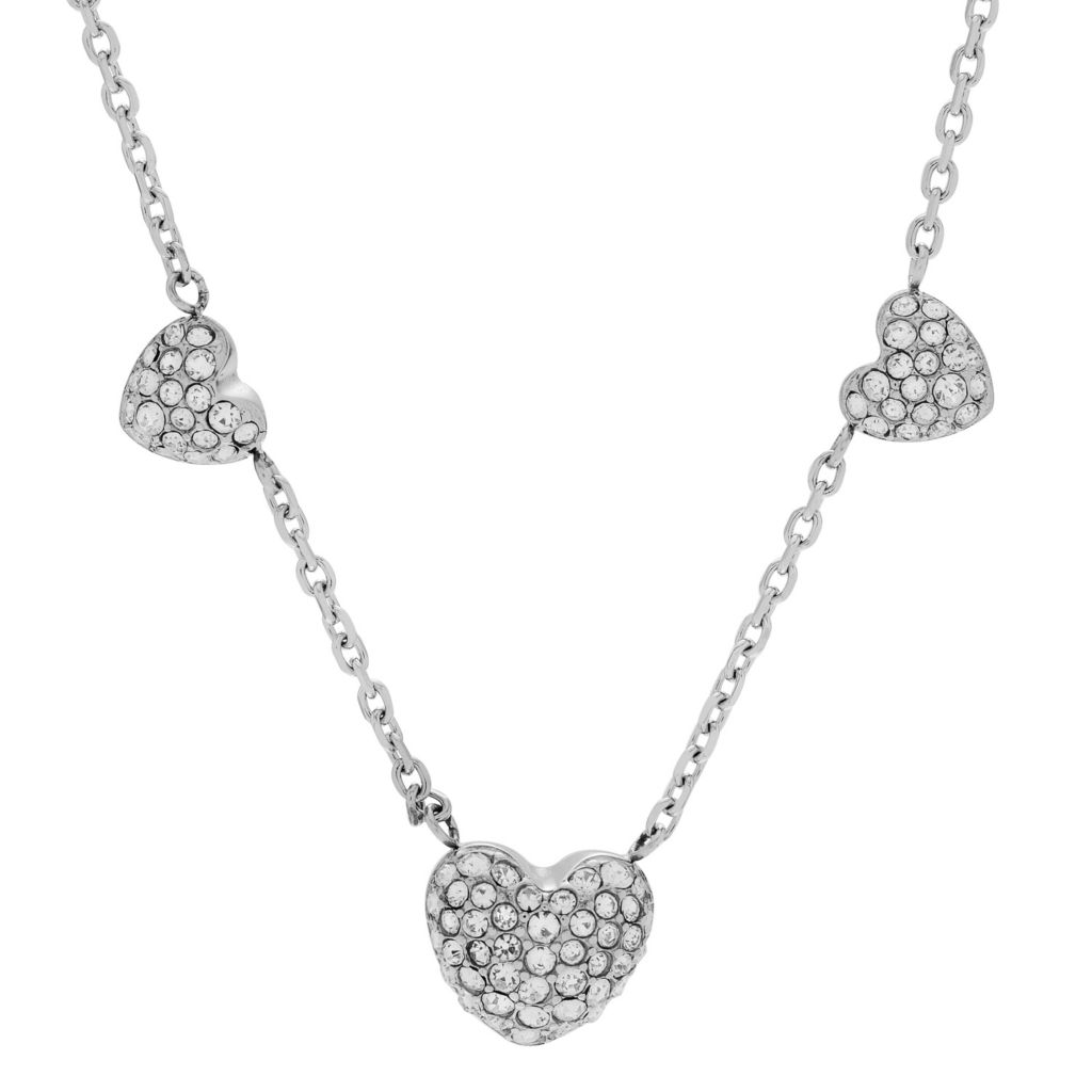 michael kors heart necklace