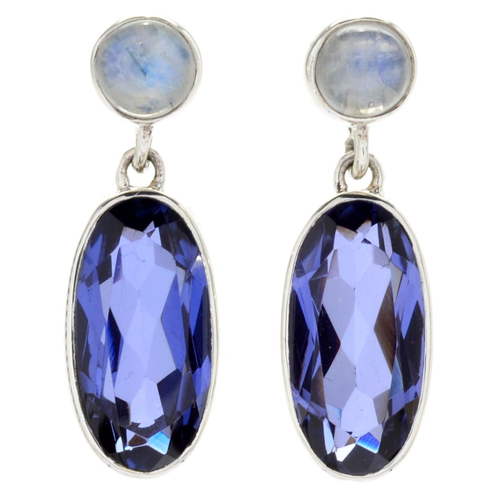 Nicky Butler Sterling Silver 1 Rainbow Moonstone Blue Quartz