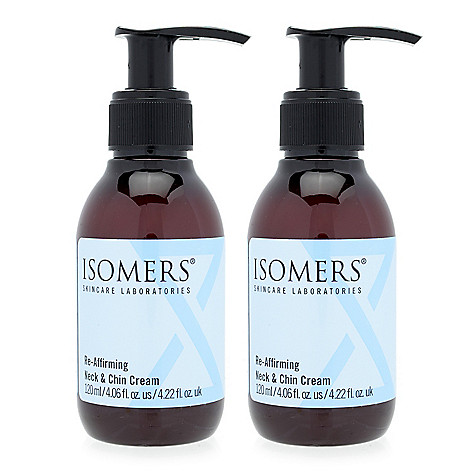 313-347- ISOMERS Skincare Re-Affirming Neck & Chin Cream Duo 4.06 oz Each