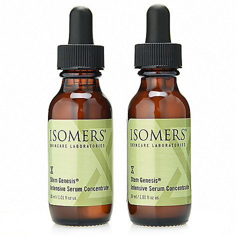 313-371- ISOMERS Skincare Stem Genesis Intensive Serum Concentrate Duo 1.01 oz Each