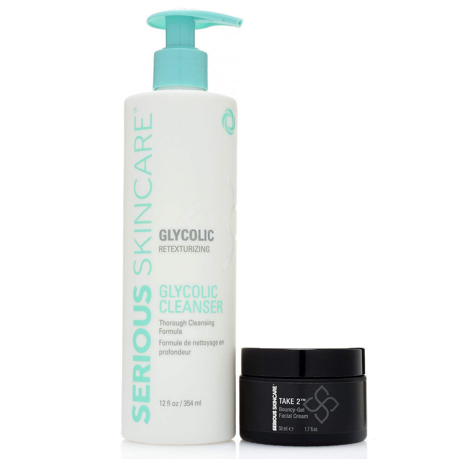Serious Skincare Take 2 BouncyGel Cream w/ Bonus Glycolic